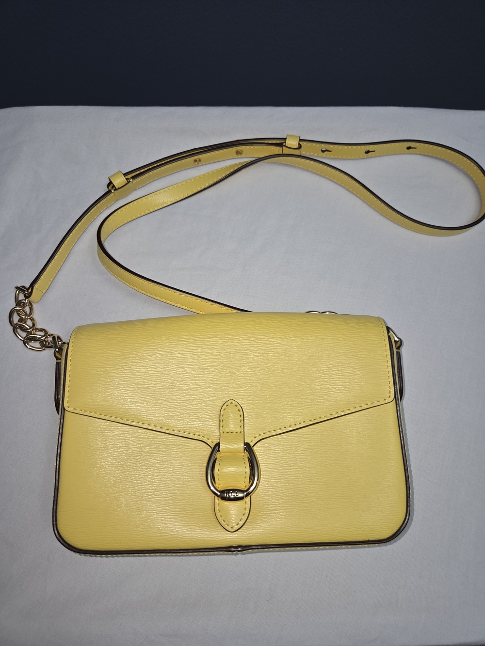 Lauren Ralph Lauren Yellow Crossbody Bag